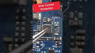 OVERCURRENT DANGER: How the Charging IC Acts as a FIREWALL! 🔥 #laptoprepair