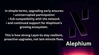 Alephium Full Node Upgrade Reminder