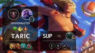 Taric Support vs Pyke - KR Grandmaster Patch 11.17