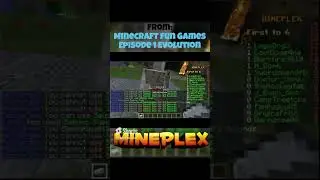 The First 60 Seconds of Mineplex | Mineplex #shorts #minecraft #evolution
