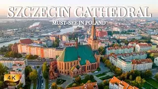 【4K】Exploring Szczecin's Stunning Gothic Cathedral &ndash; A Must-See in Poland!