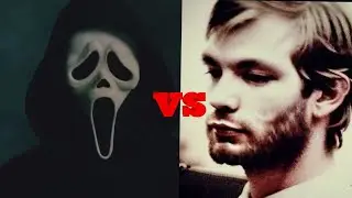 Ghostface vs Jeffrey Dahmer(АТ2) /рисуем мультфильмы 2/