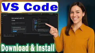 Download & Install VS Code on Windows 10 (EASY Method!)