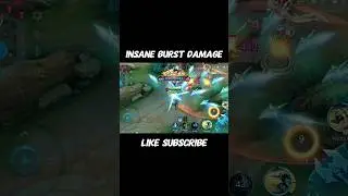 Insane Burst Damage #mlbb #mobilelegends #shorts #gusion