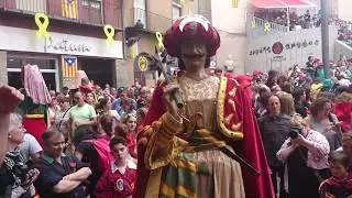 La Patum 2018 - Patum Infantil de Lluïment - Tirabols