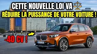 CETTE NOUVELLE LOI VA BAISSER LA PUISSANCE DE VOTRE MOTEUR !