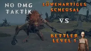 Leonine Misbegotten (Löwenartiges Scheusal) VS Wretch Level 1 (Bettler) [No DMG Tactic]