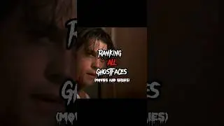 Ranking all ghostface #scream #scream2022 #scream6 #scream4 #ghostface #edits #ranking