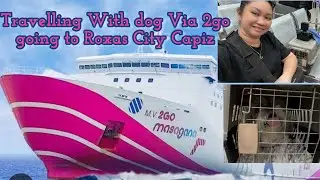 REQUIREMENTS TO TRAVEL WITH DOG VIA 2GO GOING TO ROXAS CITY CAPIZ