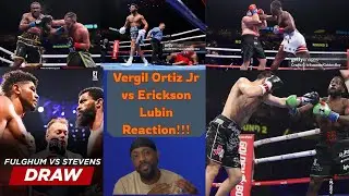 Durag Tru Reaction To Vergil Ortiz Jr vs Erickson Lubin!!!