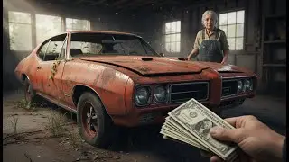 ASMR Car Restoration Full Rebuild of Pontiac GTO Judge 1970 from Abandoned Condition to Looking New