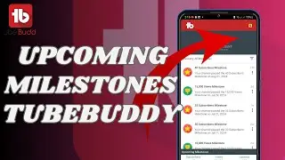How To Set Tubebuddy Milestones