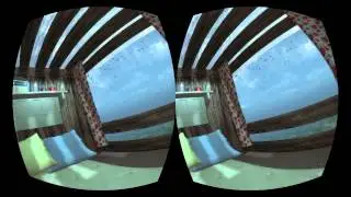 Therapeutic, relaxing rain and thunder storm, virtual reality simulation using Oculus Rift - WIP