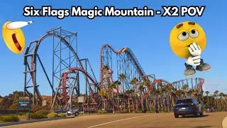 X2 POV - Six Flags Magic Mountain