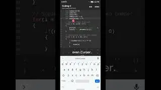 Separating odd and even from given number. #mobile #c #viral #question