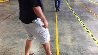How Easy Is It To Re-Position Mighty Line Floor Tape?