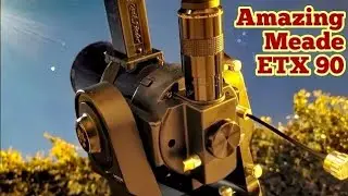 Meade ETX 90 Tabletop Maksutov Telescope: Seven Eyepiece View Testing