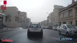 Valletta 2013 - Malta Dashcam Driving Movies WWW.TOFIL.NET
