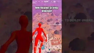 New Fortnite Rotation Strategy Unlocked! #fortnite #fortnitestrategy #shorts
