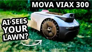 MOVA ViAX 300: Mows, Avoids Obstacles, Watches Your Garden - All By Itself?