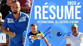 Résumé « Beaux gestes pétanque » - International à pétanque de l'Olivier - Nyons 2023