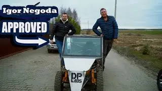 Testing the Titanium Cyber-Cart with Igor Negoda!