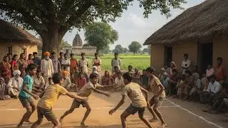 Traditional games played by children's of Indian villages || beautiful village life in india