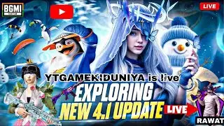 YTgamekiduniya is live | playin with new ultimate set in Bgmi | Winter glow sylph set