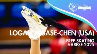 Logan HIGASE-CHEN (USA) | Junior Women Free Skating | Varese 2025
