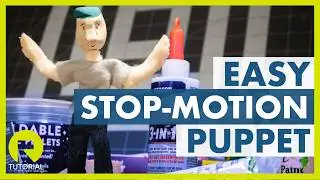 Build your own Stop-Motion Puppet (Using Parts from the Hobby Store!)