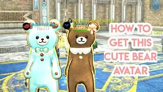 AVABEL ONLINE- HOW TO GET THIS CUTE BEAR AVATAR ( EVENT EXPIRED )