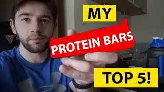 MY TOP 5 PROTEIN BARS | UPPER WORKOUT