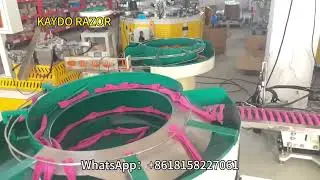 Razor handle assemble machine &mdash;&mdash;  2500pcs/hr