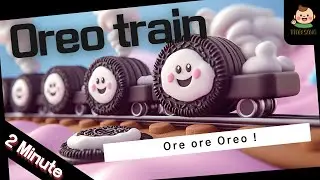 Oreo Train Song | Cute EDM Kids Jingle for Shorts and Reels 오레오 기차 노래  키즈 징글