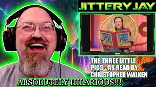 The Three Little Pigs ...As Read By Christopher Walken | First Reaction