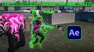 How to make Saber effect running outside of character and color changing Ruok ff