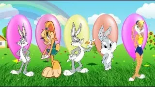 Finger Family Bugs Bunny and Nursery Rhymes Songs For Kids,Kids play & Learning
