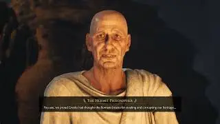 The Forgotten City (2021) 4k PC Gameplay - Hermit Philosopher Chat 4, Gives Key, Idle Shot