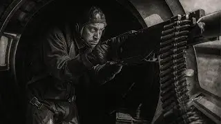 WWII Bomber vs German Fighters | Intense Aerial Combat Scene