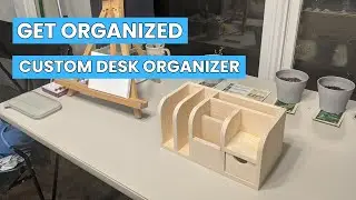DIY Desk Organizer :: Woodworking Project