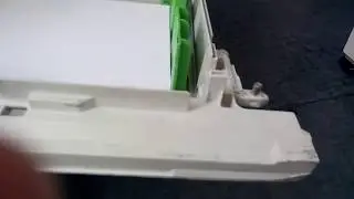 Loading tray in a sharp mx2600