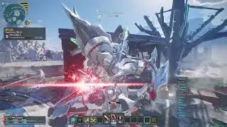 PSO2NG Sword Class vs Silver Daityl Sword