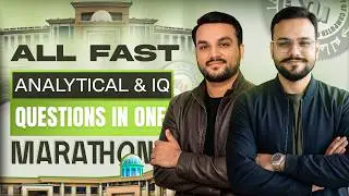 FAST 2026 IQ Paper Solutions | FAST Analytical Marathon | Most Important FAST MCQs | FAST 2026 MCQs