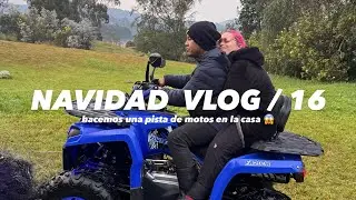 Construimos una pista de motos en la casa 😱 Vlog NAVIDAD 16