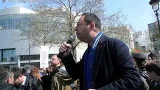 Video Act Up Anti Homophobia Demonstration Paris France 
