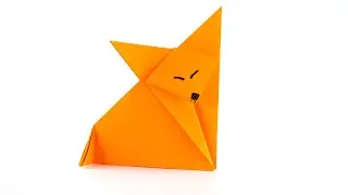 Easy origami fox - Paper animal