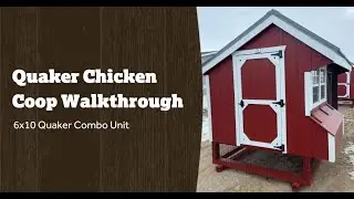 Quaker Chicken Coop Walkthrough | Dakota Storage Buildings