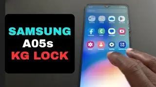Samsung A05s KG Lock Remove