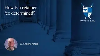 How is a retainer fee determined?