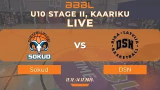 BC Kalev Cramo/KK Sokud 2016 vs DSN 2016 | BBBL Boys U10 | Stage II
